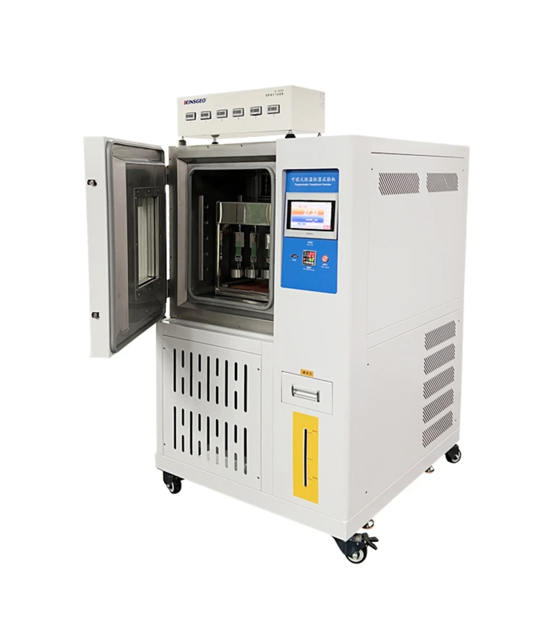 KJ-6014D เครื่องทดสอบความต้านทานแรงเฉือนคงที่ของเทปอุณหภูมิและความชื้นคงที่